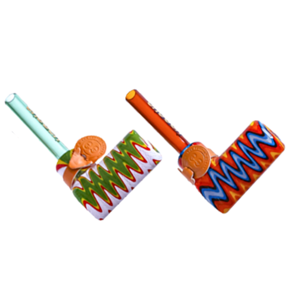 Cheech 5" Skinny Wigwag Pipe