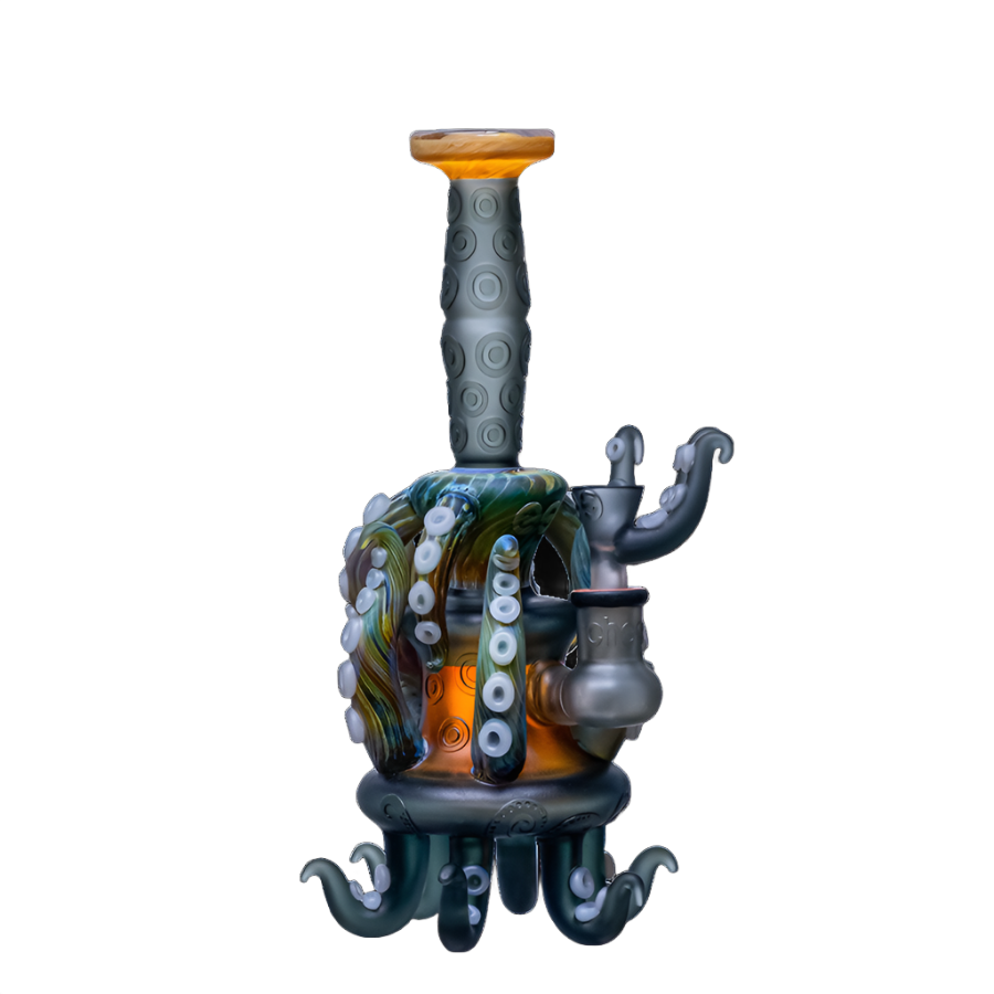 "You Can never Have Too Many Tentacles" Water Pipe 10"