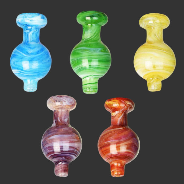 Cloudy Swirl Bubble Carb Cap - Assorted