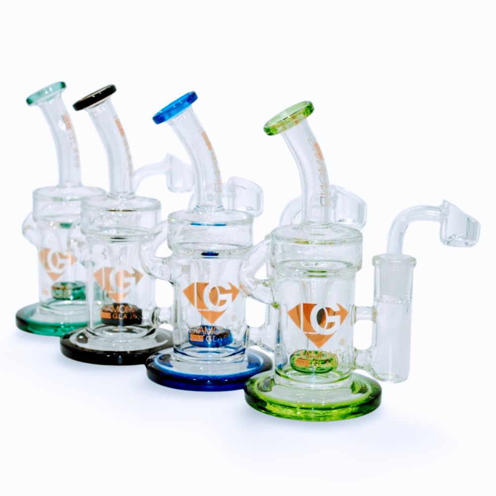 Diamond Glass 8" Recycler