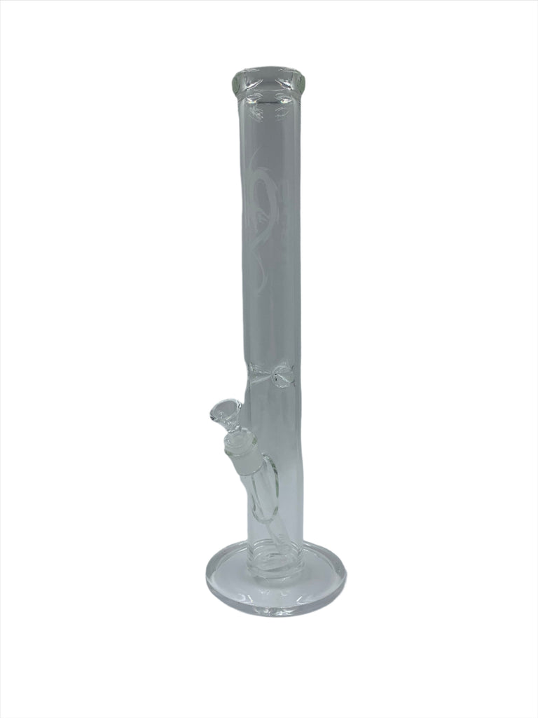 Scan Glass Straight Tube Bong