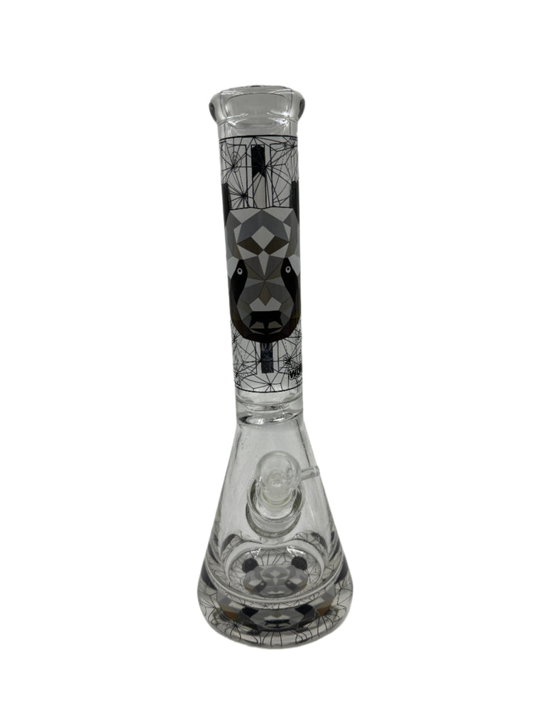 MilkyWay Glass Wormhole Series Animal Polygon 15" Beaker Bong