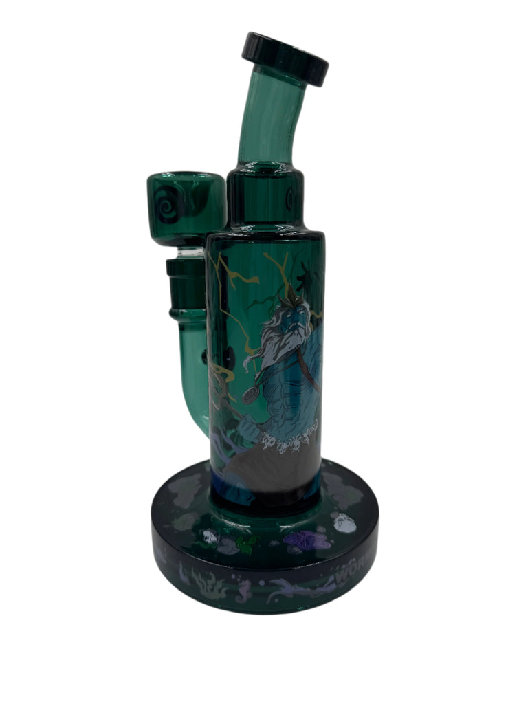 MilkyWay Glass Wormhole Series Poseidon Bounty Hunter 8.5" Dab Rig