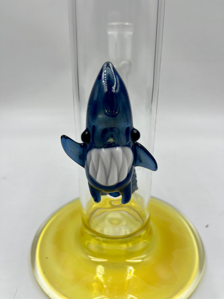 Kahuna Glass 18" Tall Accented Straight Tubes