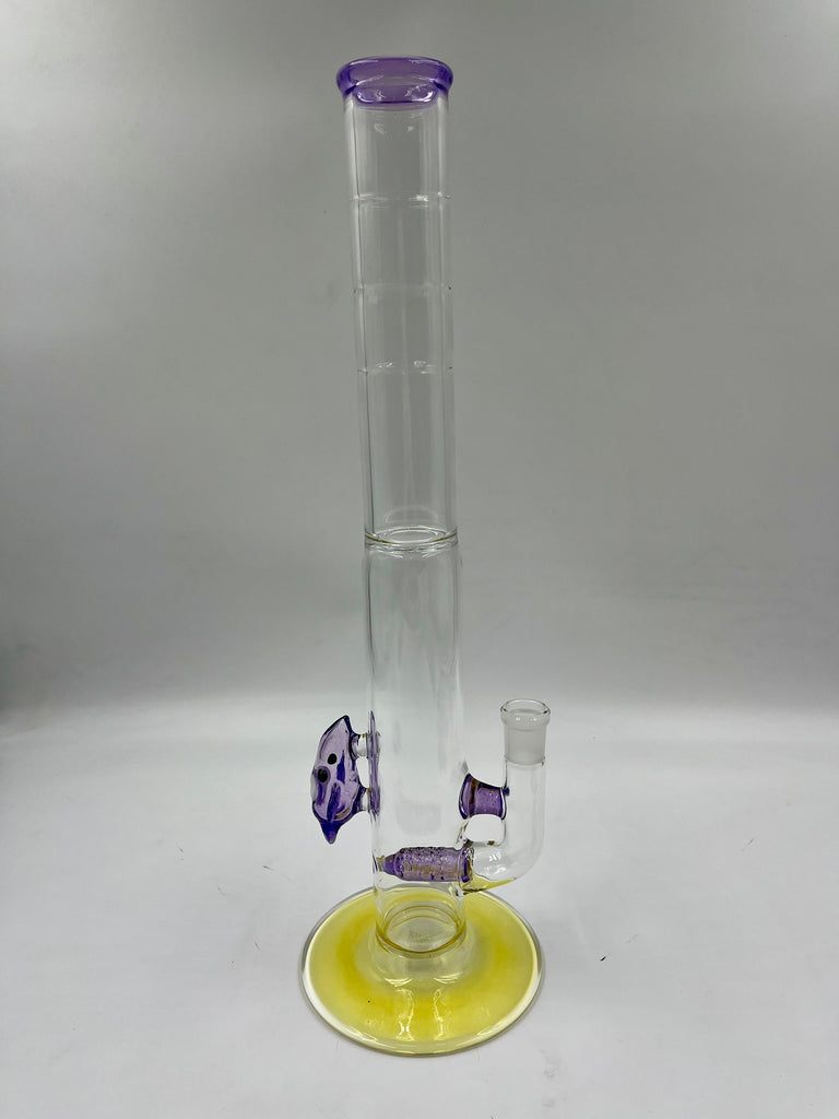 Kahuna Glass 18" Tall Accented Straight Tubes