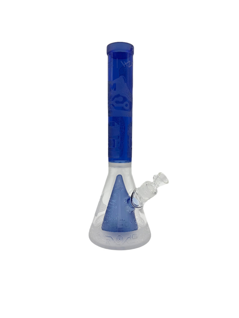 Milkyway Glass Motherboard 15″ Beaker Bong w/Collins Perc