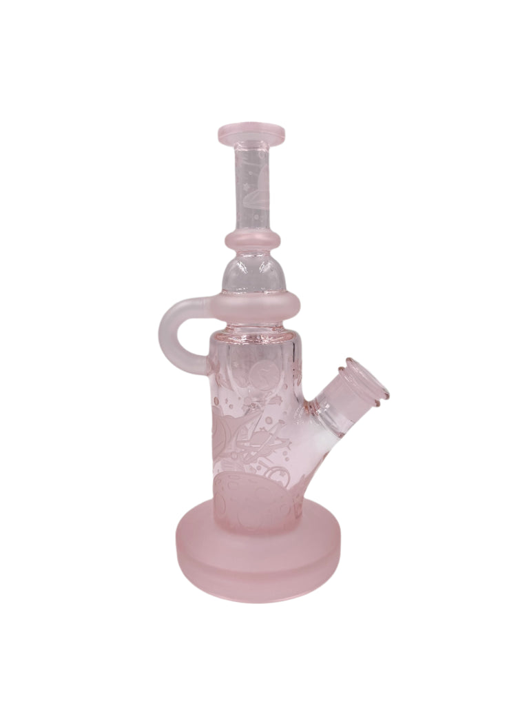 Milkyway Glass 9" Tall Space Odyssey Recycler Dab Rig