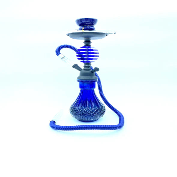 Medusa Glass 12" Stained Glass Hookah