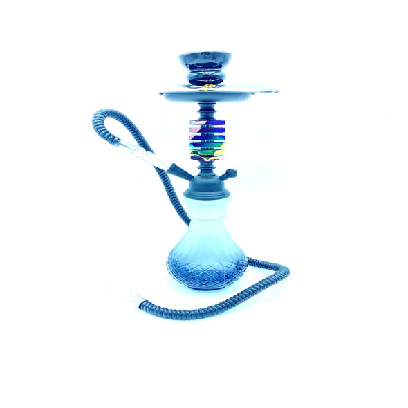 Medusa Glass 12" Stained Glass Hookah