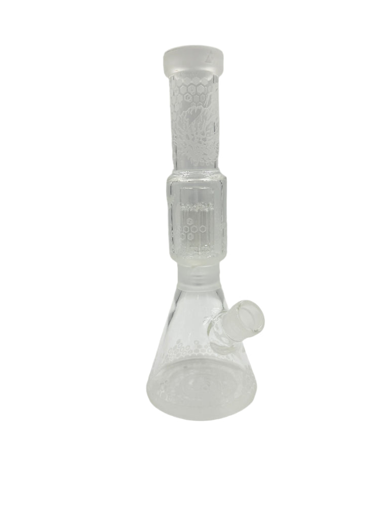 MilkyWay Glass Hive Colony 11" Beaker Bong w Tree Perc