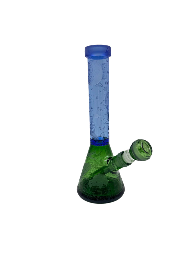 MilkyWay Glass Roswell 1947 10.5" Beaker Bong