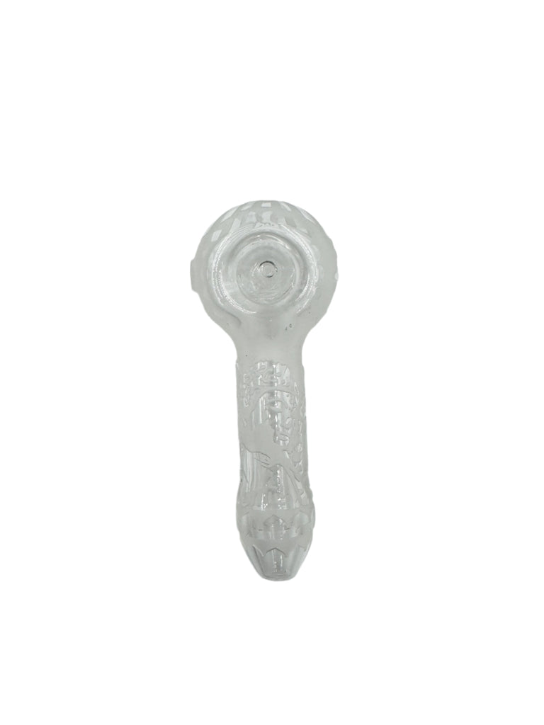 MilkyWay Glass Buddha Clear Hand Pipe