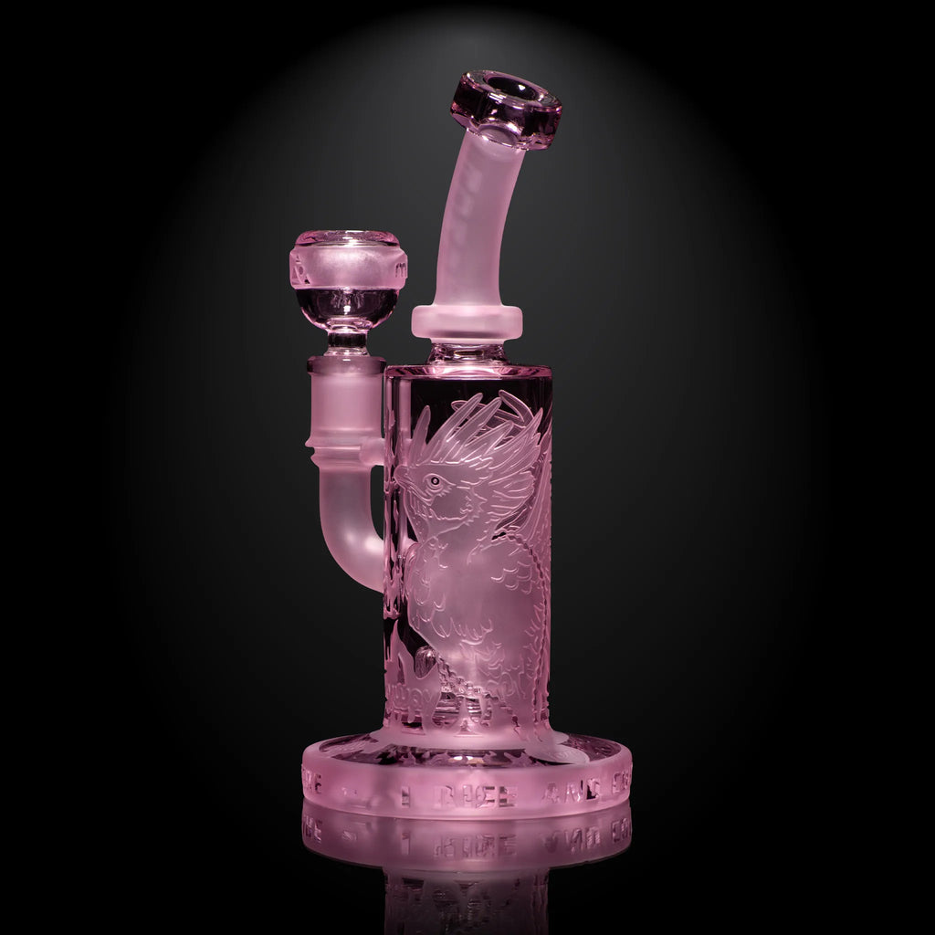 Phoenix: Forged in Fire 6″ Pink Cancer Dab Rig