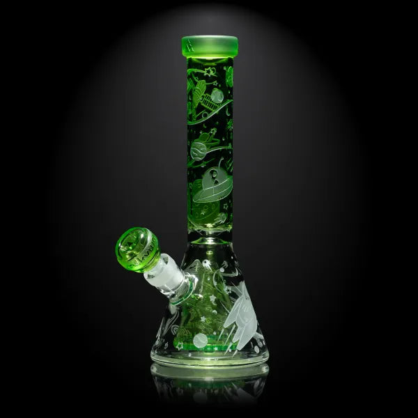 Milkyway Space Odyssey 11″ Beaker Bong w/ Collins Perc