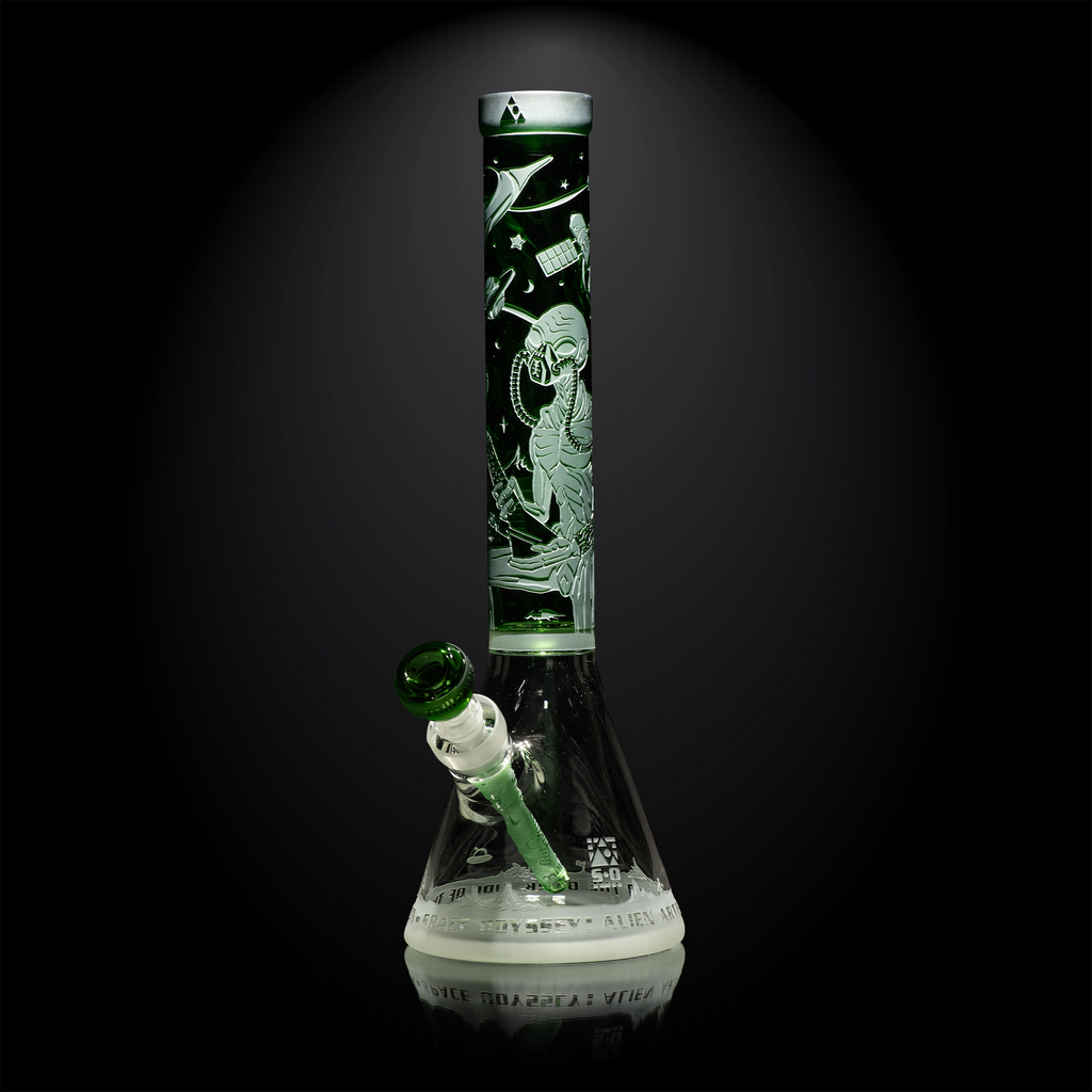 Alien Artifacts Beaker Bong