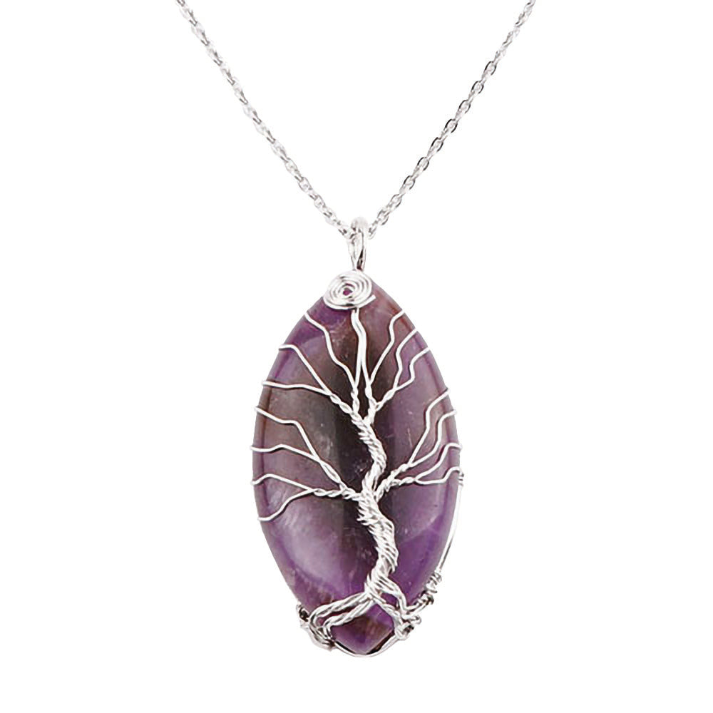 Oval Tree Of Life Necklaces