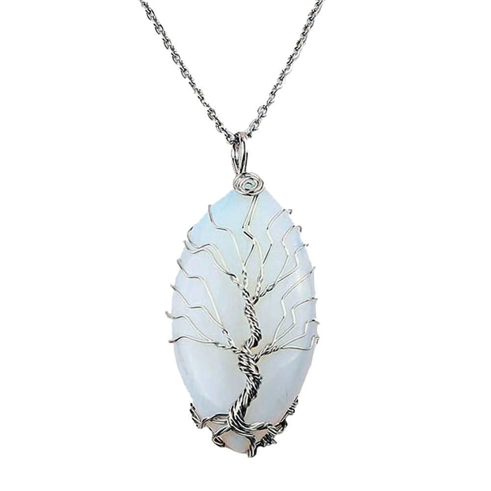 Oval Tree Of Life Necklaces