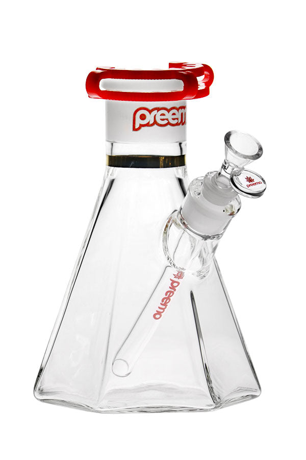 Preemo Glass 8" Hexagonal Build-A-Bong Base