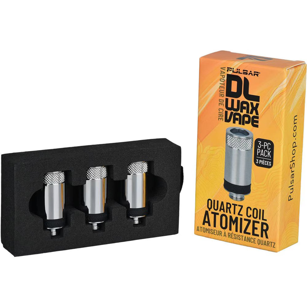 Pulsar DL Wax Vape Quartz Coil Replacement Pack of 3