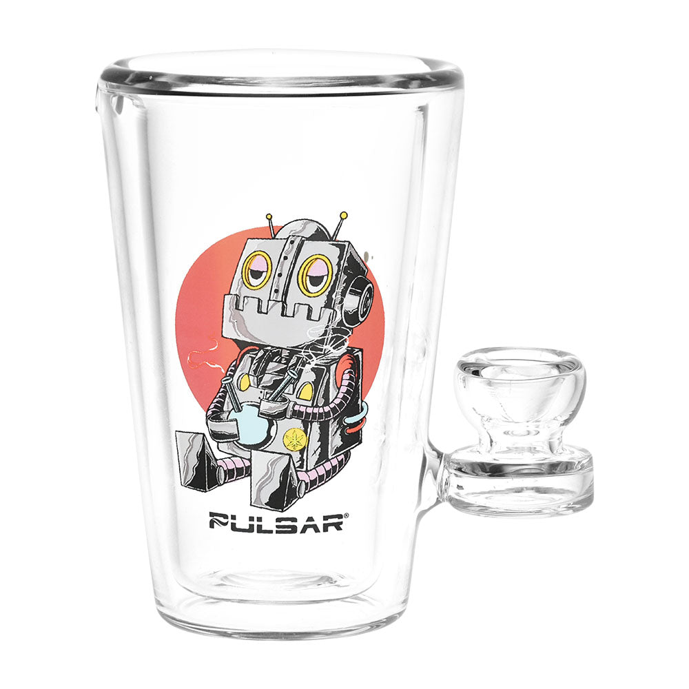 Pulsar Design Series x Drinkable Series Glass Tumbler Pipe | 250mL | 5"