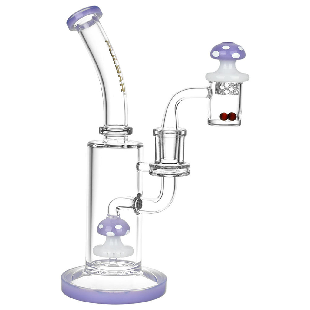 Pulsar Shroom Rig Set w/ Carb Cap - 8.5"