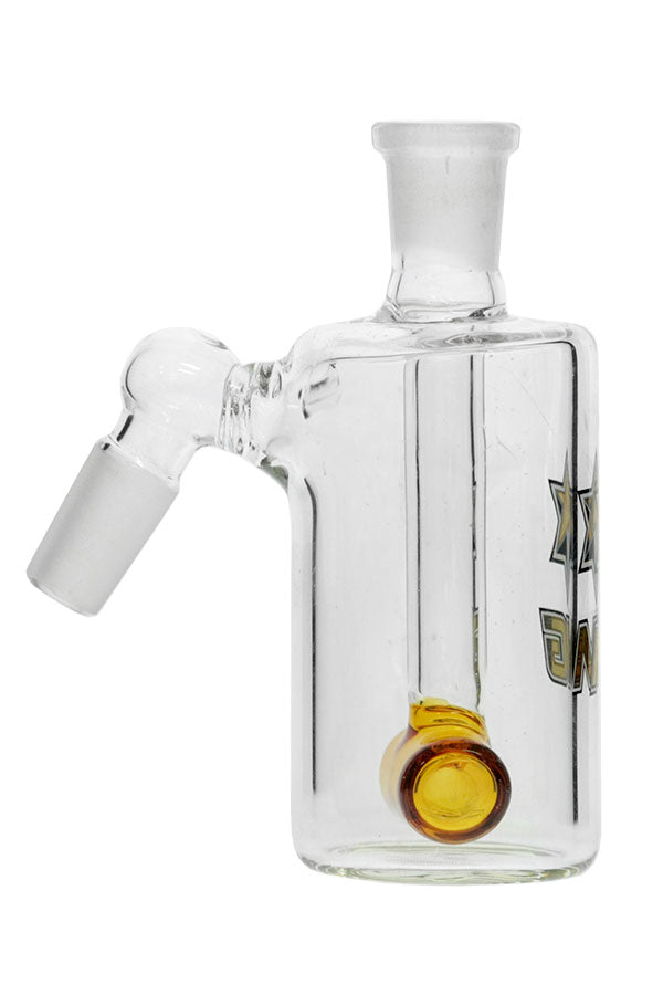 Nice Glass 14mm Inline Tube Perc Ash Catcher