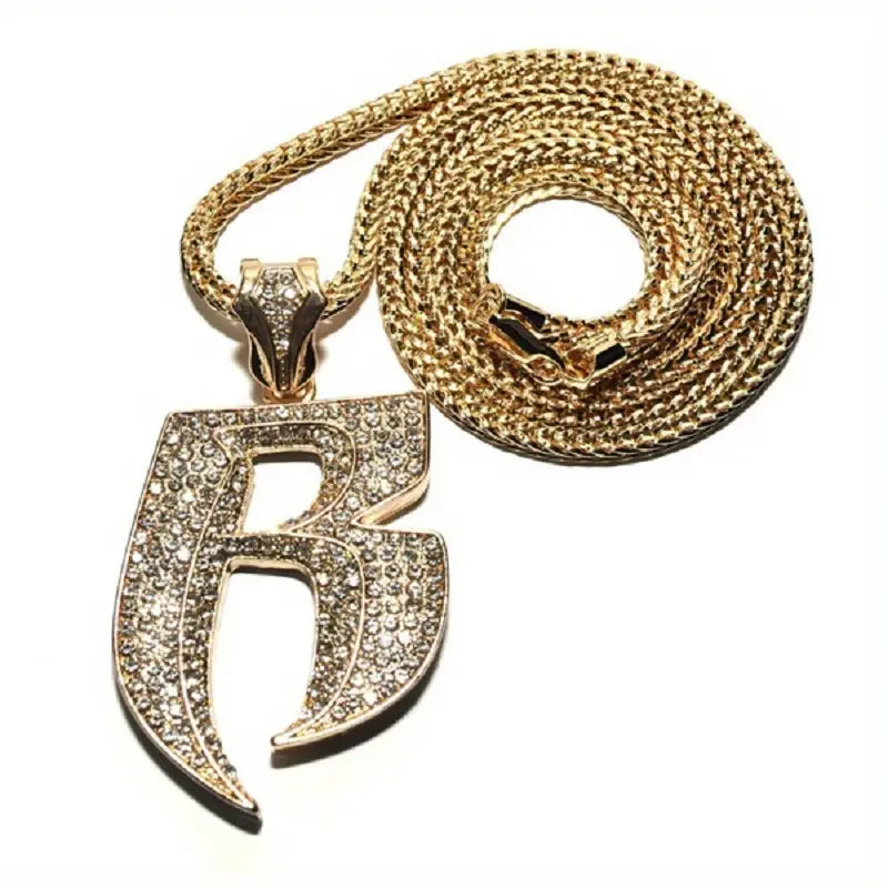 Hip Hop Style Pendants W/ Necklace