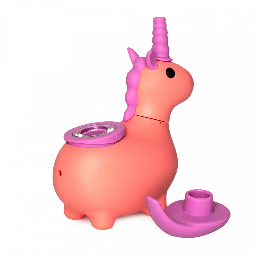 LIT Silicone Unicorn Hand Pipe