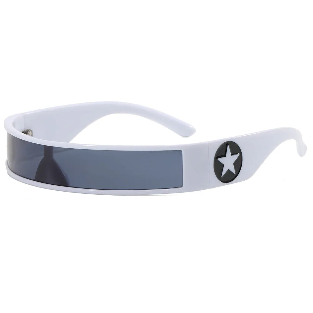 Y2K Cyberpunk Futuristic Sports Sunglasses