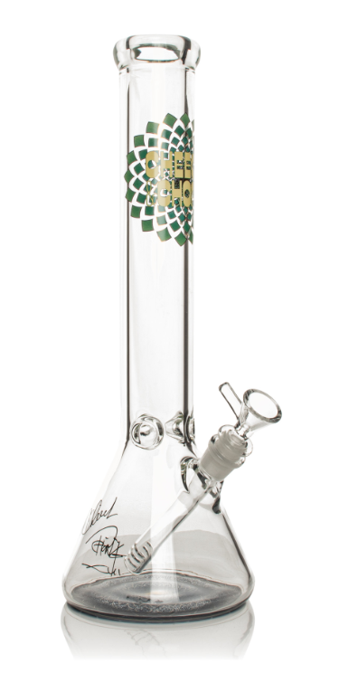 Cheech & Chong Glass Fibonacci Beaker Bong