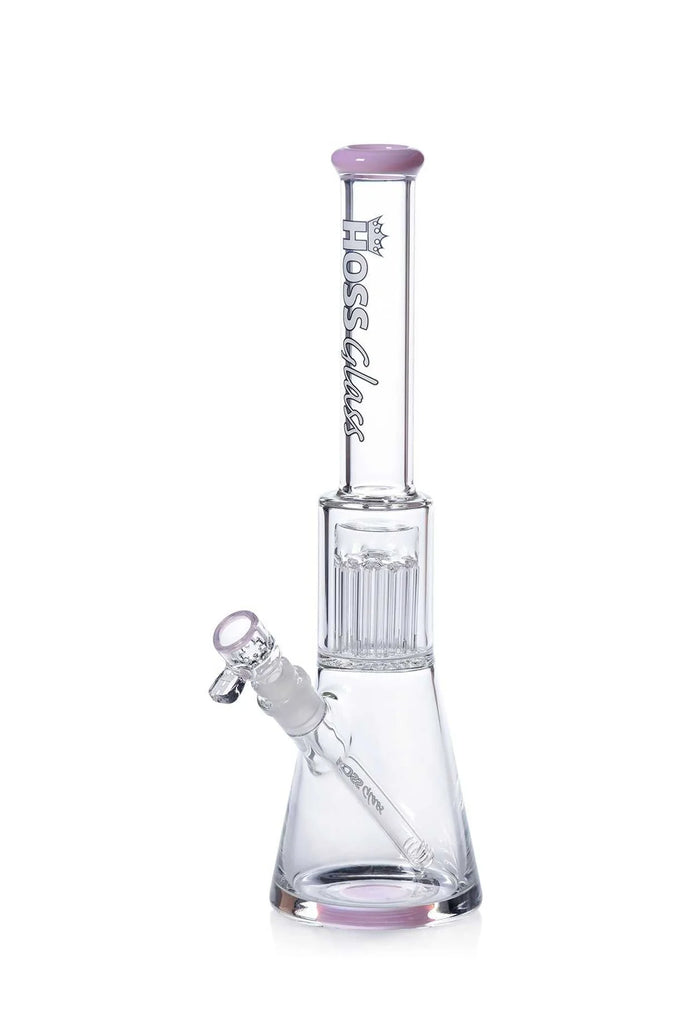 HOSS Glass WaterPipe Beaker 12-Arm Tree Perc 16''
