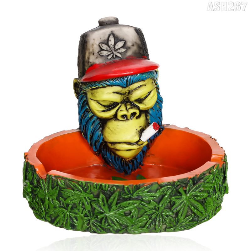 Gorilla Smoking Ashtray