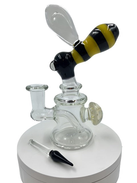 Maritimer Glassworks Bumble Bee Dab Rig – Mary Jane's Headquarters