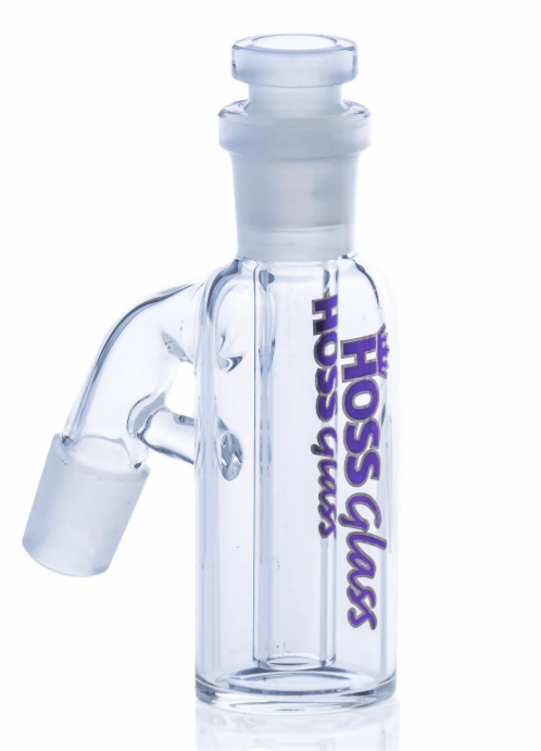 Hoss Glass 14mm Ash Catcher with Removable Downstem