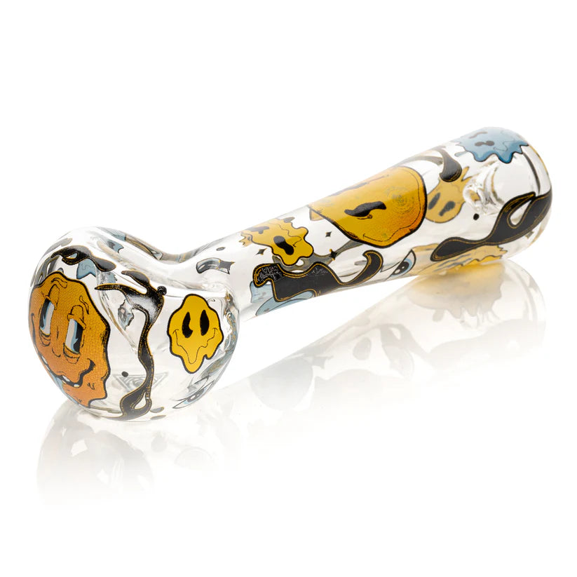 Smiley Face 4.5" Hand Pipe