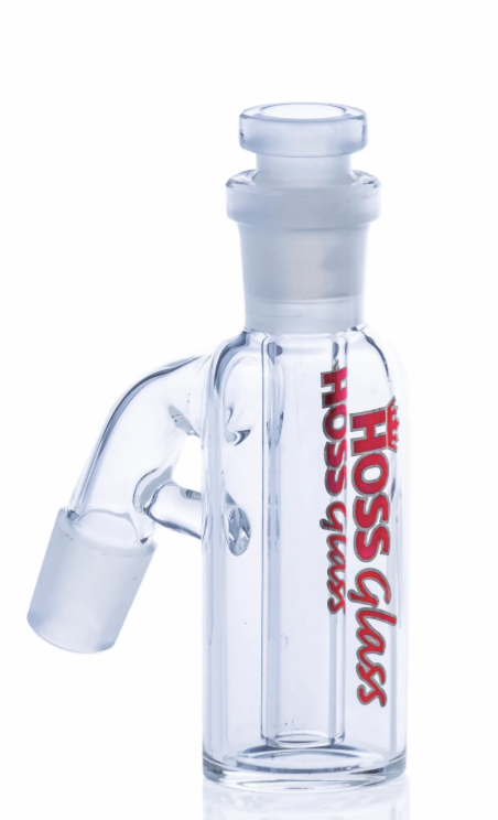 Hoss Glass 14mm Ash Catcher with Removable Downstem