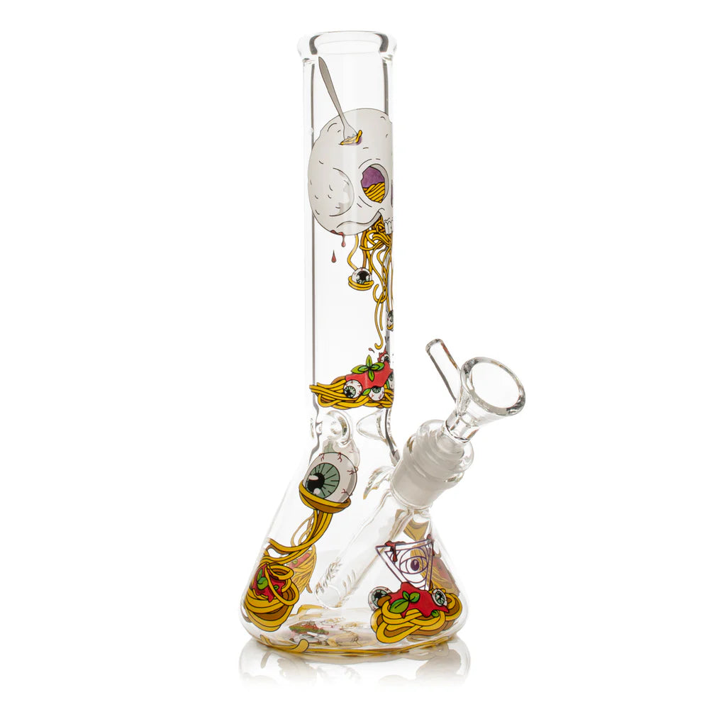 Spaghetti Skull Water Pipe