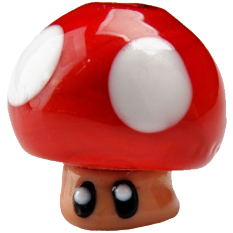 Super Mushroom Glass Carb Cap