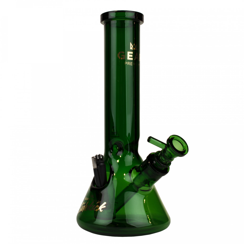 GEAR PREMIUM® 12" 7mm Sidekick Beaker Bong - Green