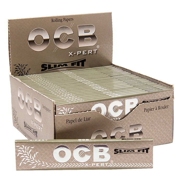  OCB X-Pert Cigarette Rolling Papers ~ King Size Slim ~ 4 Pack ~  Includes American Rolling Club Tube : Health & Household