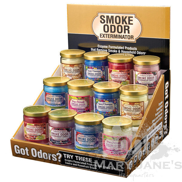 Smoke Odor Exterminator Candles - 13oz