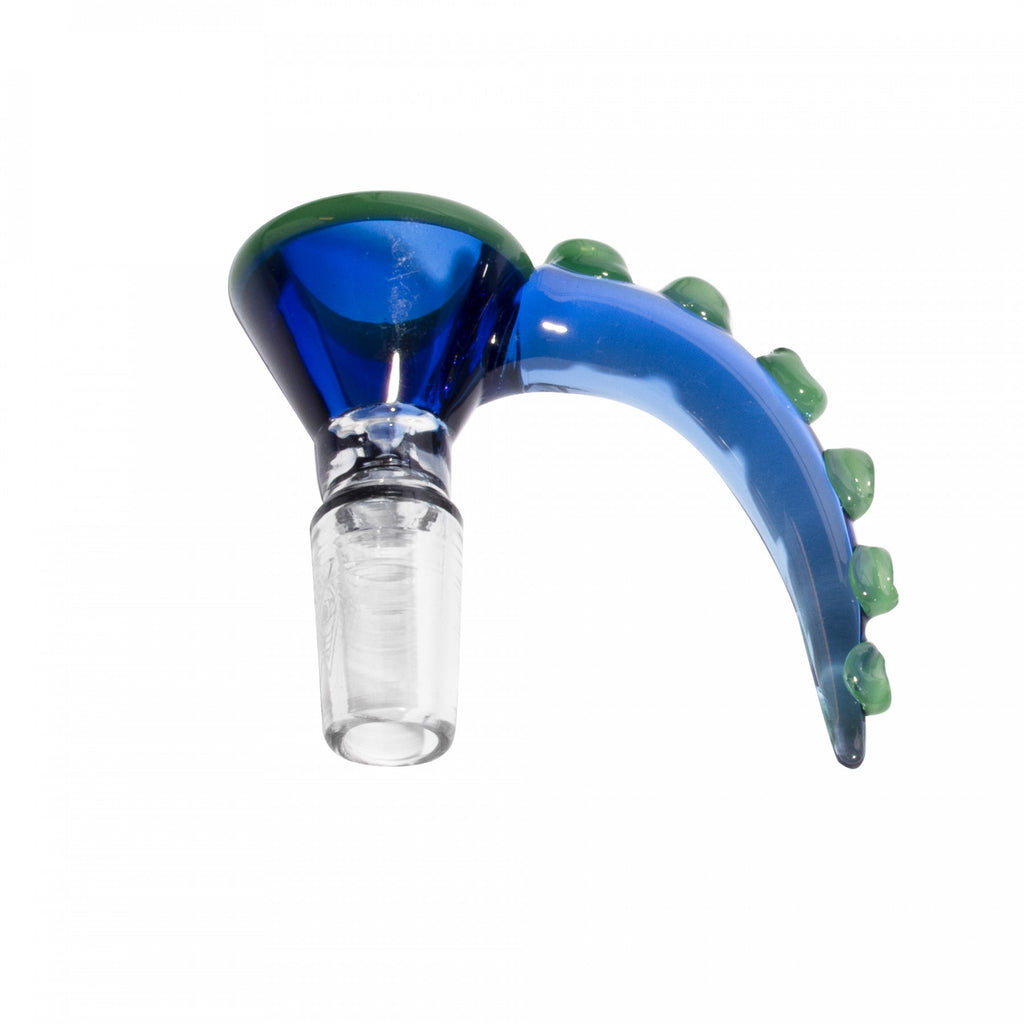 Red Eye Glass 14mm Tenticle Bowls blue