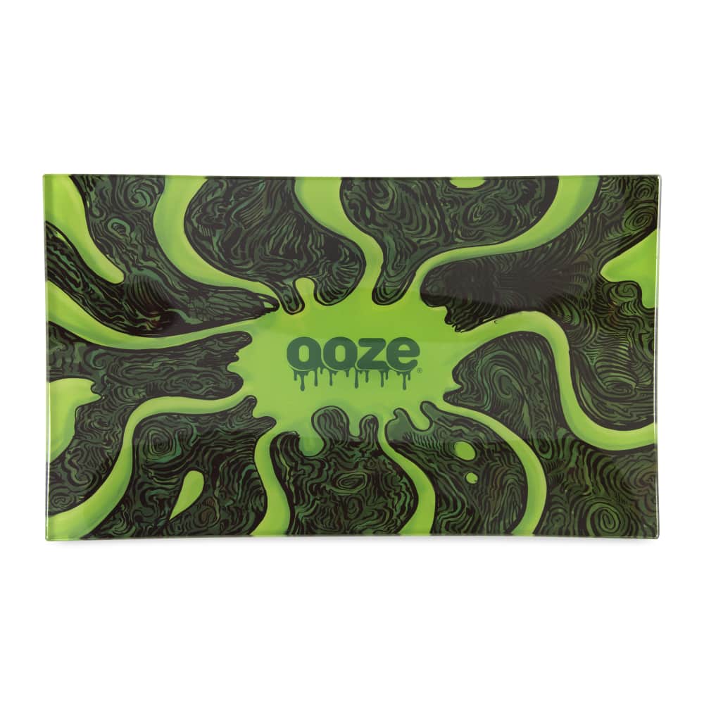 Ooze Shatter Resistant Glass Rolling Trays