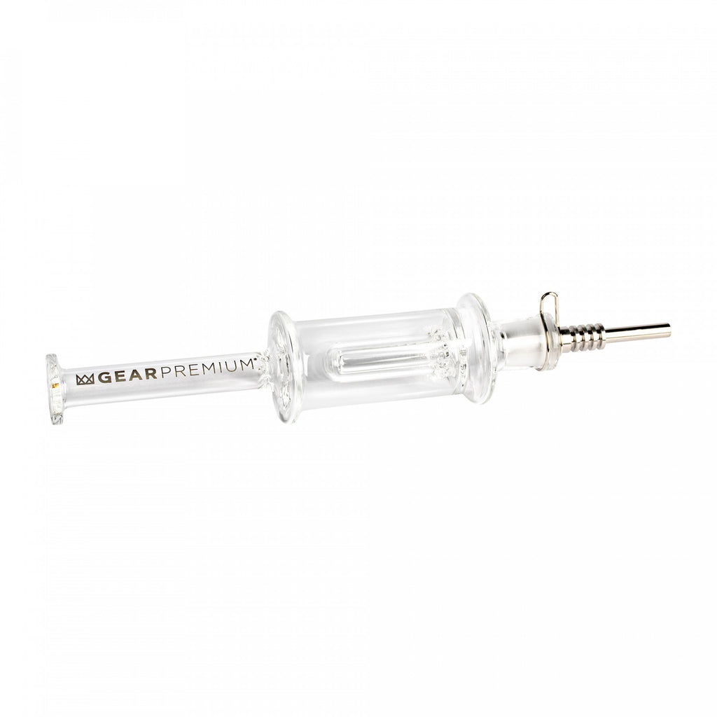 Gear 9" Tall Dabmolisher Showerhead Concentrate Collector
