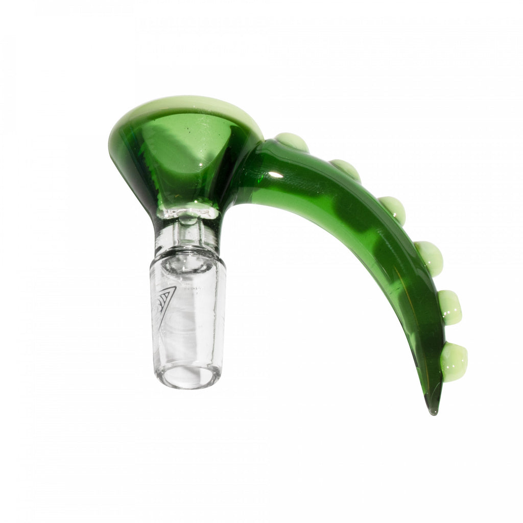 Red Eye Glass 14mm Tenticle Bowls green