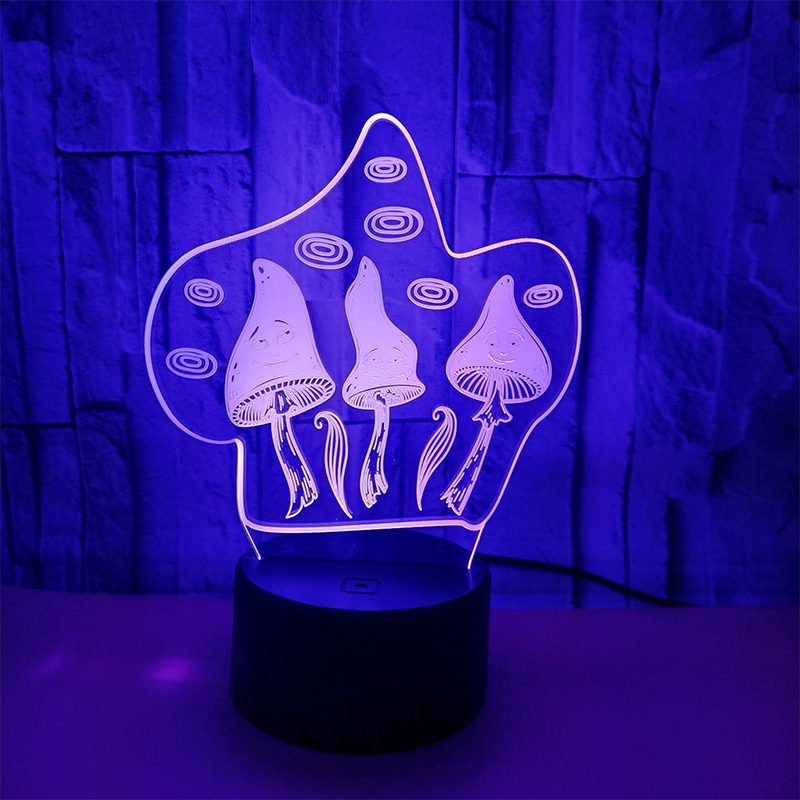 LED Table Lamp - Night Light Optical Visual Illusion