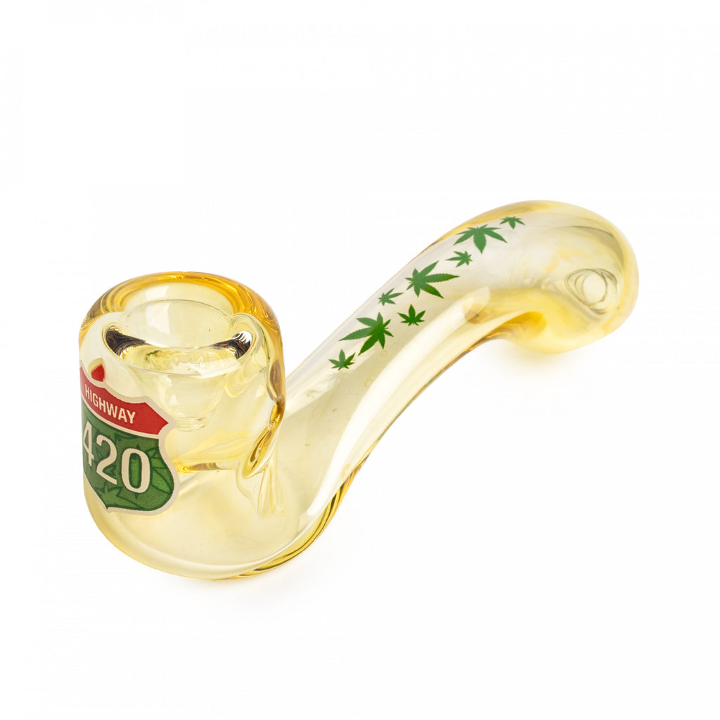 5.5" Sherlock Hand Pipe / Colour Changing