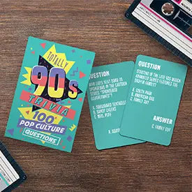 Totally 90s Trivia Card Game