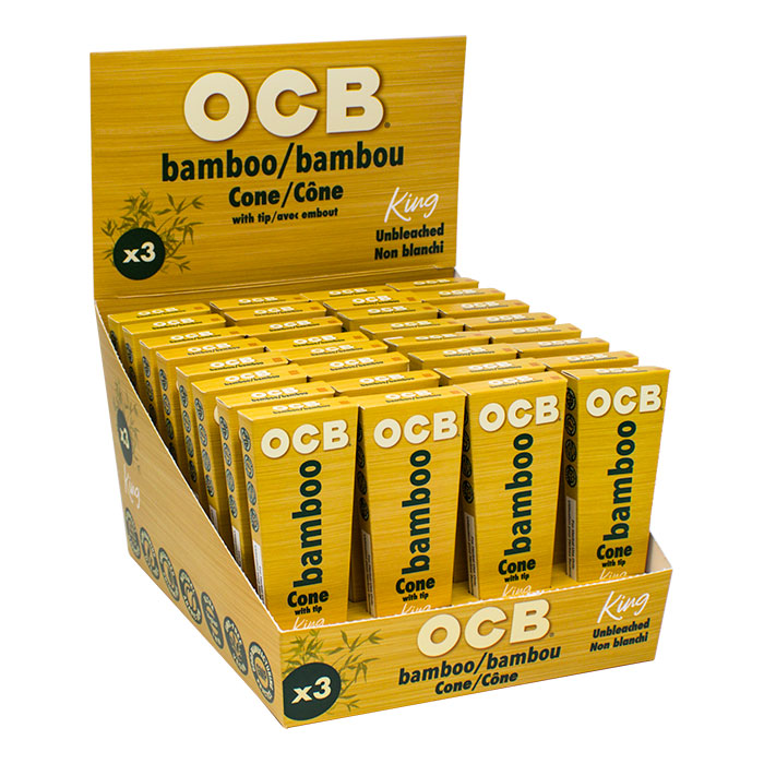 OCB Bamboo Cones - King Size
