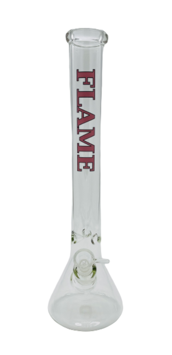 Flame Premium 18" Tall 5mm Beaker Bong